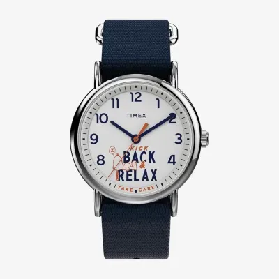 Timex Unisex Adult Blue Strap Watch Tw2v41900wx