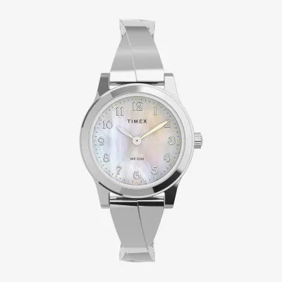 Timex Womens Silver Tone Stainless Steel Expansion Watch Tw2v51200jt