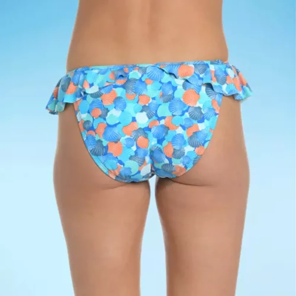 Decree Womens Abstract Hipster Bikini Swimsuit Bottom Juniors
