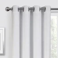 Max Blackout Alexandria Grommet Top Energy Saving 100% Single Curtain Panels