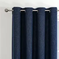 Max Blackout Campbell Grommet Top Energy Saving 100% Single Curtain Panel