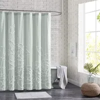 CHF Chenille Rose Shower Curtain