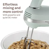 5-Speed Turbo Hand Mixer With Beaters And Dough Hooks