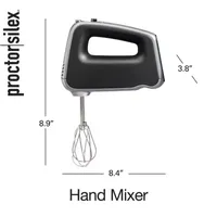 Proctor Silex 5 Speed Hand Mixer with Boost