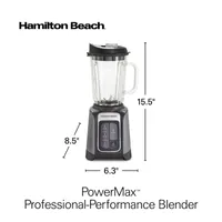 Hamilton Beach PowerMax Professional-Performance Blender