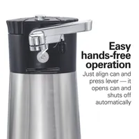 Hamilton Beach OpeningStation Can Opener with Opening Tools