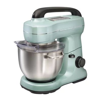 Cuisinart Stand Mixer, 12 Speed, 5.5 Quart Stainless Steel Bowl, Chef's  Whisk, Mixing Paddle, Dough Hook, Splash Guard w/ Pour Spout, Periwinkle  Blue