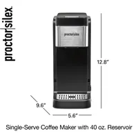 Proctor Silex Single-Serve Coffee Maker with 40 oz. Reservoir