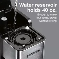Proctor Silex Single-Serve Coffee Maker with 40 oz. Reservoir