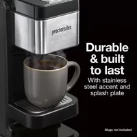 Proctor Silex Single-Serve Coffee Maker with 40 oz. Reservoir