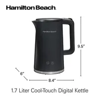 Hamilton Beach 1.7 Liter Cool-Touch Digital Kettle