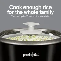 Proctor Silex 16 Cup Rice Cooker & Steamer