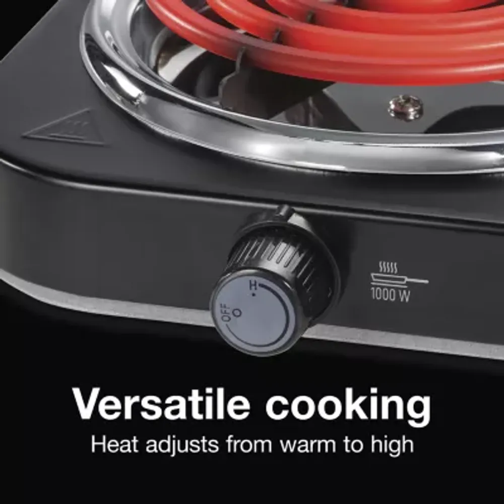 Proctor Silex Electric Double Burner Cooktop