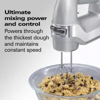 Hamilton Beach Professional 5 Speed Hand Mixer with Easy Clean Beaters