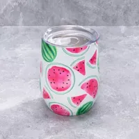 Cambridge12oz Sliced Watermelon Wine Tumbler