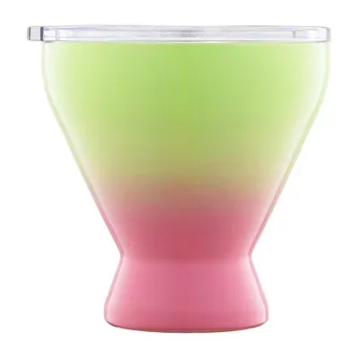 Cambridge 11oz Green to Pink Ombre Cocktail Tumbler