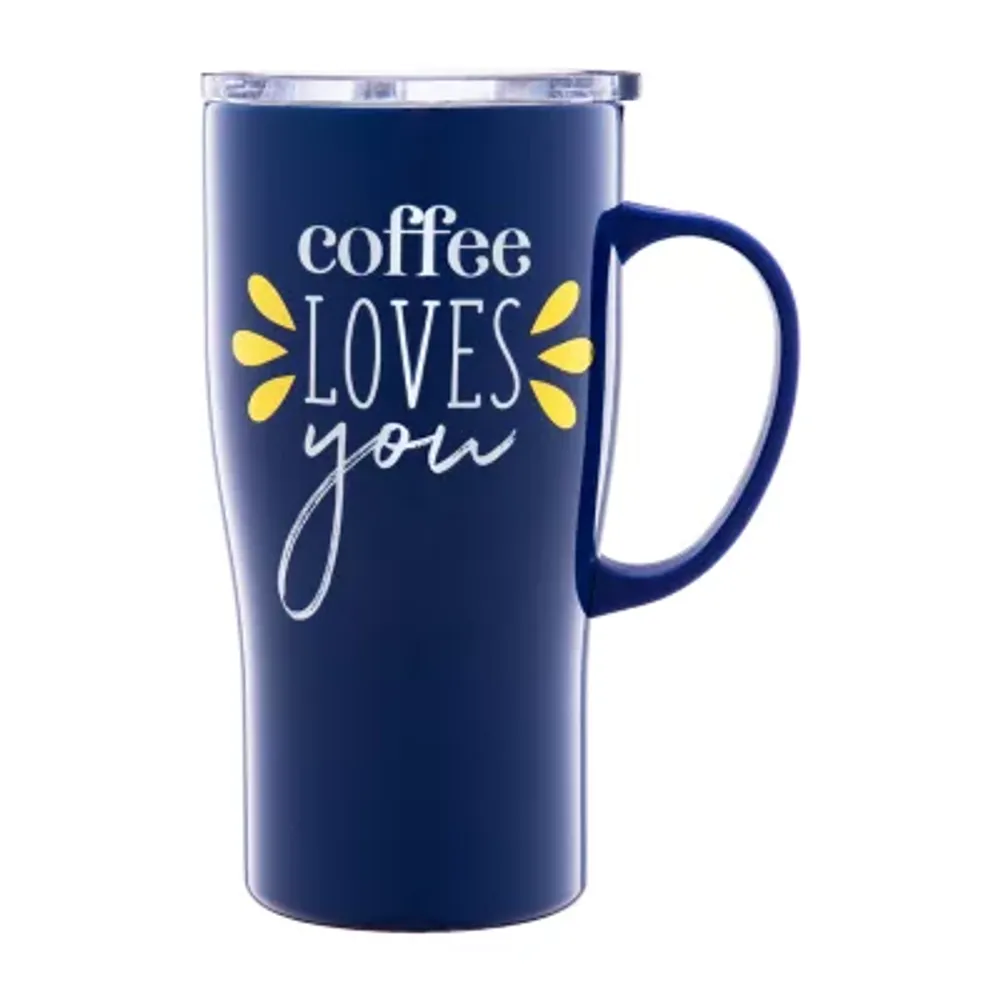 Cambridge 20oz 'Coffee Loves You' Travel Tumbler