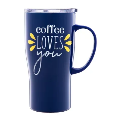 Cambridge 20oz 'Coffee Loves You' Travel Tumbler