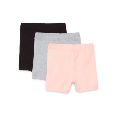 Okie Dokie 3pk Toddler & Little Girls Bike Short