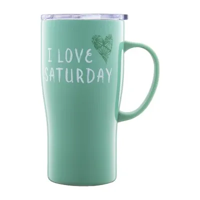 Cambridge 20oz 'I Love Staturday' Travel Tumbler