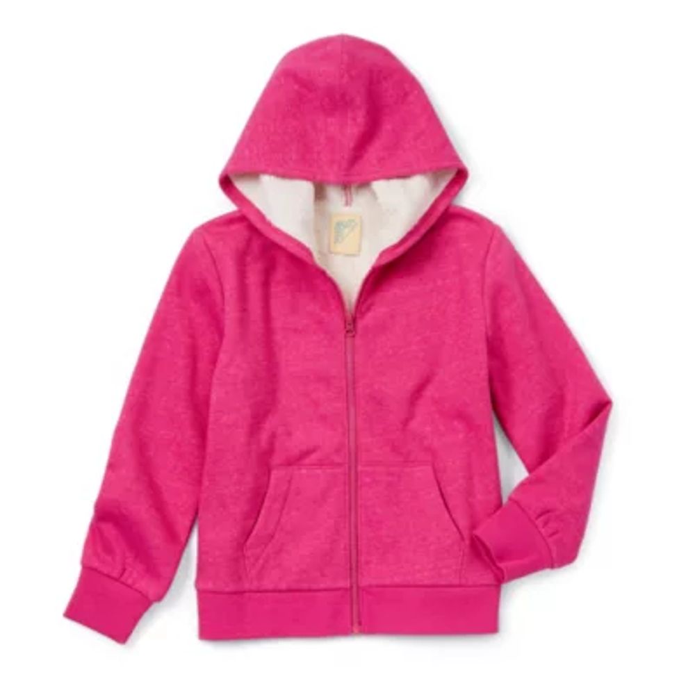 Thereabouts Little & Big Girls Fleece Lightweight Jacket