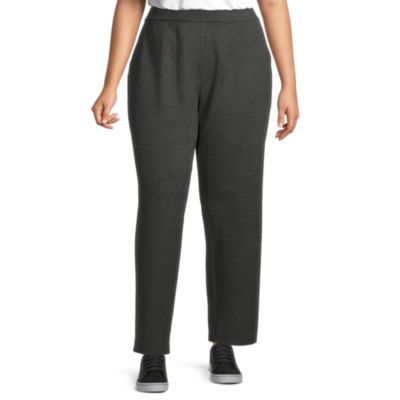 Liz Claiborne-Plus Lisa Womens Mid Rise Straight Pull-On Pants | Dulles  Town Center