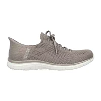 Skechers Womens Virtue Divinity Hands Free Slip-Ins Slip-On Walking Shoes