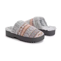 Muk Luks Minette Womens Slip-On Slippers