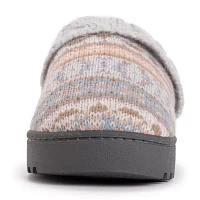 Muk Luks Minette Womens Slip-On Slippers