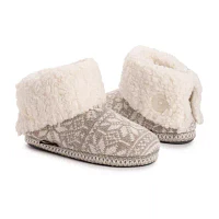 Muk Luks Melinda Womens Bootie Slippers