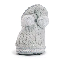 Muk Luks Womens Bootie Slippers