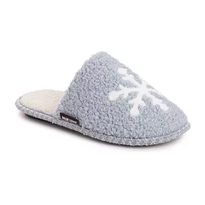 Muk Luks Womens Slip-On Slippers