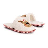 Muk Luks Womens Slip-On Slippers