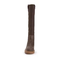 Muk Luks Womens Sloane Wedge Heel Dress Boots
