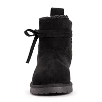 Muk Luks Womens Teenie Flat Heel Winter Boots