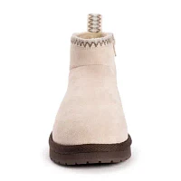 Muk Luks Womens Larissa Flat Heel Winter Boots