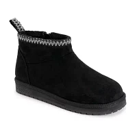 Muk Luks Womens Larissa Flat Heel Winter Boots