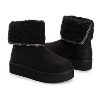 Muk Luks Womens Amelia Flat Heel Winter Boots