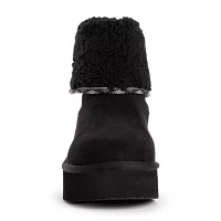 Muk Luks Womens Amelia Flat Heel Winter Boots