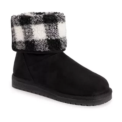 Muk Luks Womens Clover Flat Heel Winter Boots