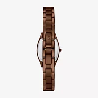 Relic By Fossil Womens Brown Stainless Steel Bracelet Watch Zr34663