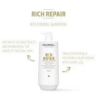 Goldwell Dualsenses Rich Repair Restoring Shampoo - 33.8 oz.