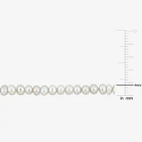 White Cultured Freshwater Pearl Strand Bracelets