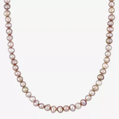 Womens Pink 16 Inch Strand Necklace