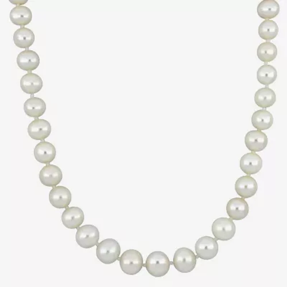White Strand Necklace