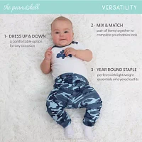 The Peanutshell Blue Camo Baby Boys 23-pc. Clothing Set