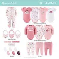 The Peanutshell Rainbow Safari Baby Girls 23-pc. Clothing Set