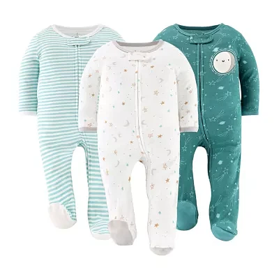 The Peanutshell Neutral Celestial Baby Unisex 3-pc. Sleep and Play