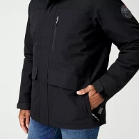 Free Country Mens Lined Removable Hood Water Resistant Heavyweight System Jacket