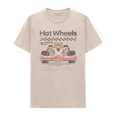 Mens Short Sleeve Hot Wheels Graphic T-Shirt